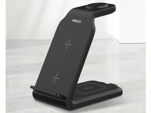 شارژر بی سیم رومیزی مغناطیسی 15 وات رسی Recci RCW-16 4 in 1 magnetic wireless charging