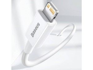 کابل فست شارژ پاوربانکی لایتنینگ به تایپ‌سی 25 سانتی‌متری بیسوس Baseus Superior Cable USB Type-C Lightning Power Delivery 20W CATLYS-02