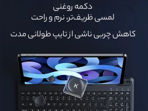 کیبورد بلوتوثی بیسوس B00955505112 BS-K03