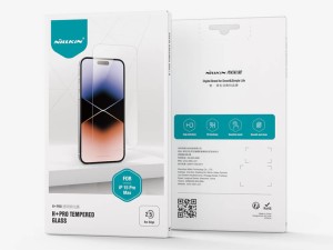 محافظ صفحه نمایش شیشه ای آیفون 15 پرو مکس نیلکین Nillkin Apple iPhone 15 Pro max H+Pro tempered glass