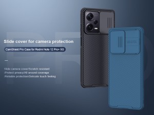 قاب محافظ شیائومی ردمی نوت 12 پرو پلاس نیلکین Nillkin Xiaomi Redmi Note 12 Pro Plus CamShield Pro cover case