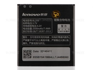 باتری اصلی Lenovo BL209 Battery