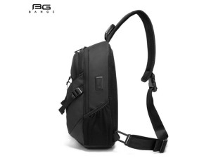 کوله کراس بادی تک بند ضد آب یو اس بی دار بنج Bange BG-77120 Men Waterproof Crossbody Chest Bag with USB