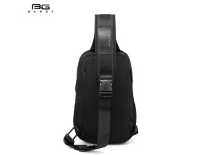 کوله کراس بادی تک بند ضد آب یو اس بی دار بنج Bange BG-77120 Men Waterproof Crossbody Chest Bag with USB