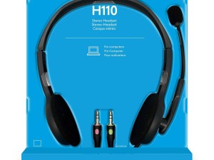 هدست و هدفون سیمی گیمینگ لاجیتک H110