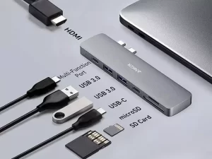 هاب تایپ سی انکر Anker PowerExpand 7-in-2 USB-C Hub A8371HA1