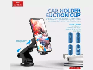 هولدر موبایل داخل خودرو ارلدام Earldom Car Holder Suction Cup Universal ET-EH195