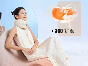 بالش مسافرتی دورگردنی و کمپرس گرم گردن شیائومی Xiaomi Repor Rp-R5 Travel pillow