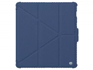 کاور کتابی بامپردار سامسونگ تب اس 9 نیلکین Bumper Leather cover