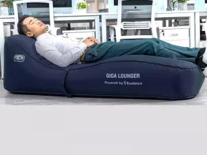 تشک بادی دارای پمپ خودکار و قابل حمل شیائومی Xiaomi Automatic Inflatable Leisure Bed Portable Collapsible Travel GS1 MQC001 Load 150k