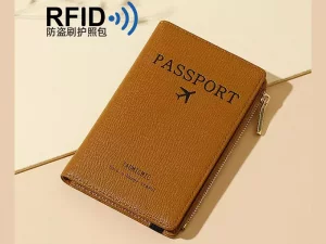 کیف پاسپورت و مدارک کش دار TAOMICMIC Y8644 PU Leather Passport Holder Wallet