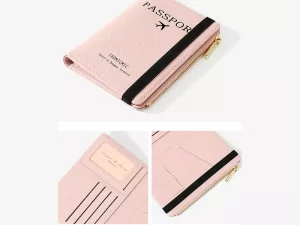 کیف پاسپورت و مدارک کش دار TAOMICMIC Y8644 PU Leather Passport Holder Wallet