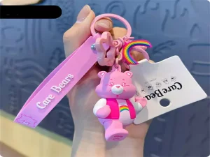 جاکلیدی و آویز کیف طرح خرس مهربان سری Care Bears