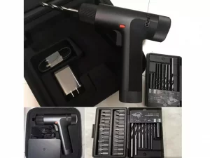 دریل پیچ‌گوشتی شارژی شیائومی Xiaomi MIJIA Cordless Electric Drill Kit Electric Screwdriver MJWSZNJYDZ001QW