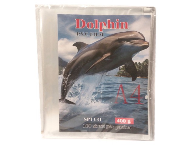 کاور A4 پلاستیکی 7 میکرون دولفین