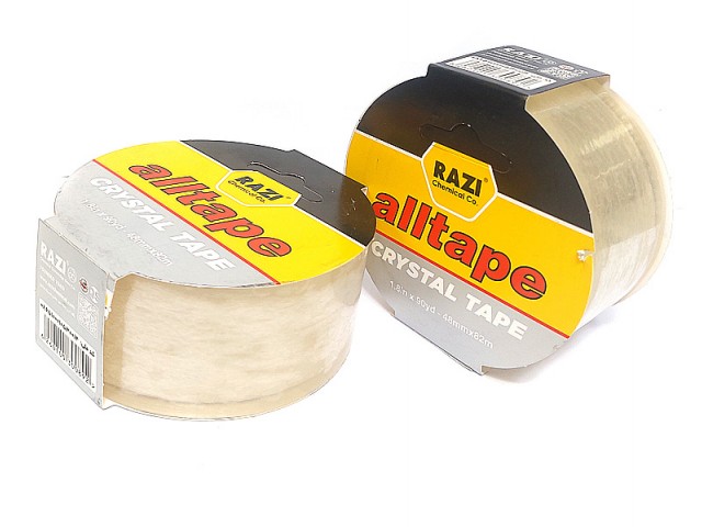 چسب نواری پهن رازی مدل آل تیپ عرض ۵ سانتیمتر