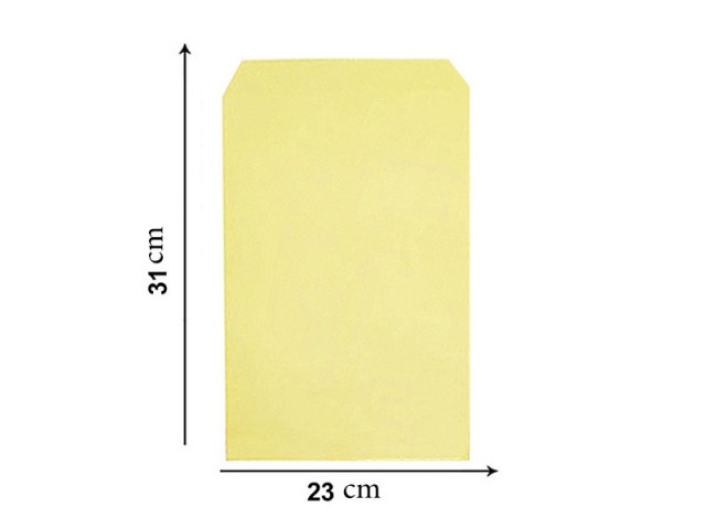 پاکت زرد A4 ایرانی بسته 250 عددی