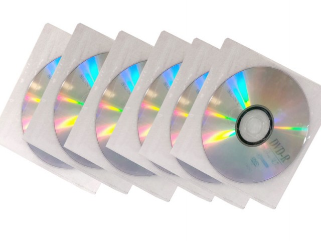 دی وی دی خام سونی بسته 6 عددی به همراه کاور