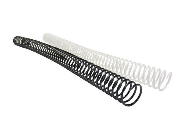 فنر مارپیچ فلزی 12 سفید  بسته  10 عددی