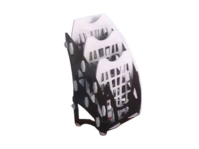 کازیه 3 طبقه پلاستیکی امیران مدل N.H.3