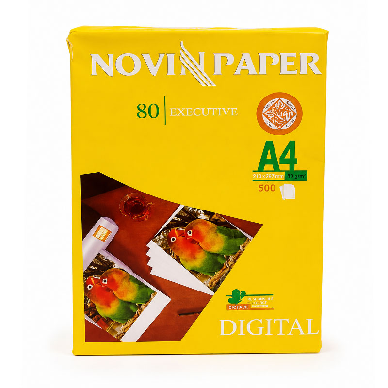 کاغذ 100 سایز A4 گرم بسته 250 عددی