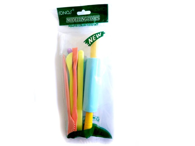 ابزار سفالگری پلاستیکی با وردنه