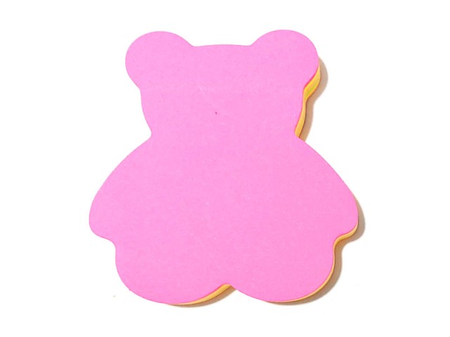 پست ایت طرح  خرس سایز 7.5×7.5 سانتیمتر