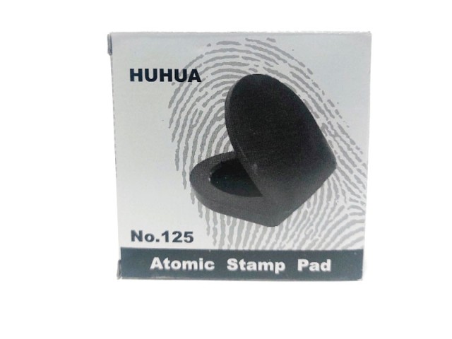 استامپ  نانو اثر انگشت مشکی HUHUA کد 125