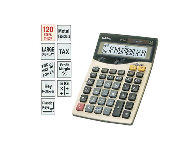 ماشین حساب کاسیو  DJ 240D