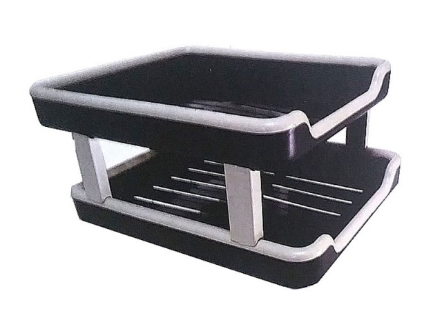 کازیه دو طبقه پلاستیکی