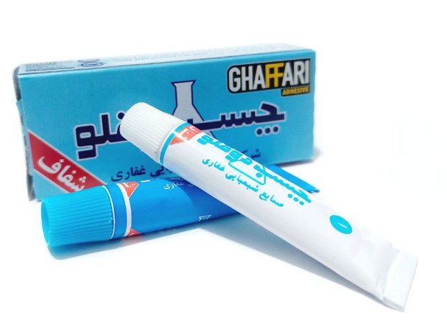 چسب دوقلو شفاف غفاری