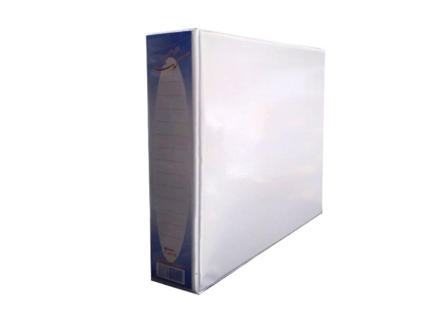 کلاسور سفید کاوردار  4/5 قفل4 حلقه مدل کوشا