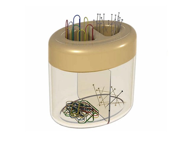 جای سوزن ته گرد دوقلو