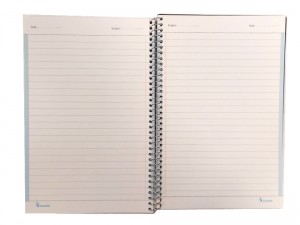 دفتر 200 برگ طلقی جلد ساده کد 588