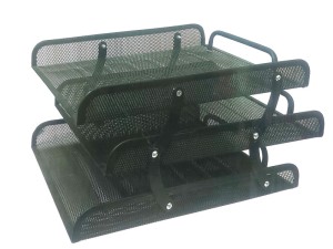 کازیه سه طبقه توری فلزی مدل جهان نما