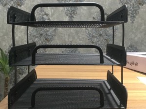 کازیه سه طبقه توری فلزی مدل جهان نما