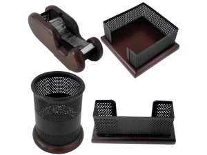 ست لوازم اداری رومیزی وافر 4 تکه