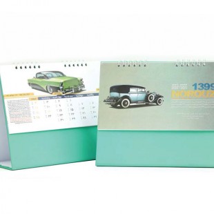 تقویم رومیزی مثلثی طرح ماشین کد 702