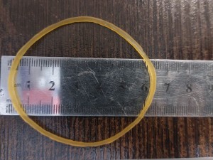 کش پول زرد38 میلیمتری بسته 100 گرمی MGM