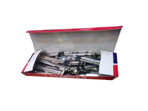 فنر پوشه سفید بسته 50 عددی