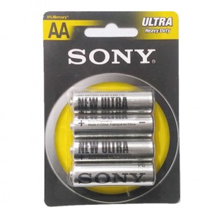 باتری قلمی کارتی بسته 4 عددی SONY