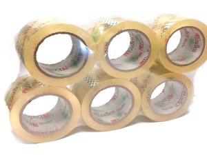 نوار چسب اندیکا مدل 50 عرض 5 سانتی متر بسته 6 عددی