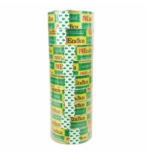 چسب نواری 36 یارد اندیکا مدل Green  بسته 10 عددی