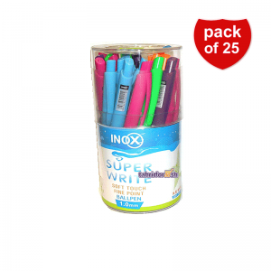 خودکار رنگی فشاری inox