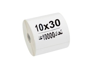 برچسب رول  30×10 میلیمتر