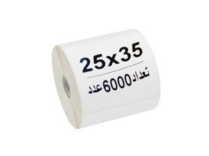 برچسب رول  35×25 میلیمتر