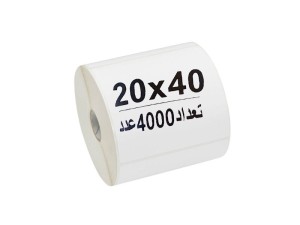 برچسب رول  40×20 میلیمتر