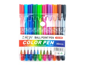 خودکار رنگی بسته 10 رنگ