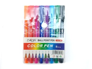 خودکار رنگی بسته 8 رنگ