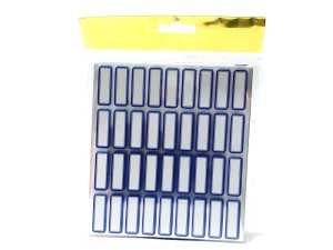 برچسب دور آبی سایز 2.5×0.5 سانتیمتر مدل CHD